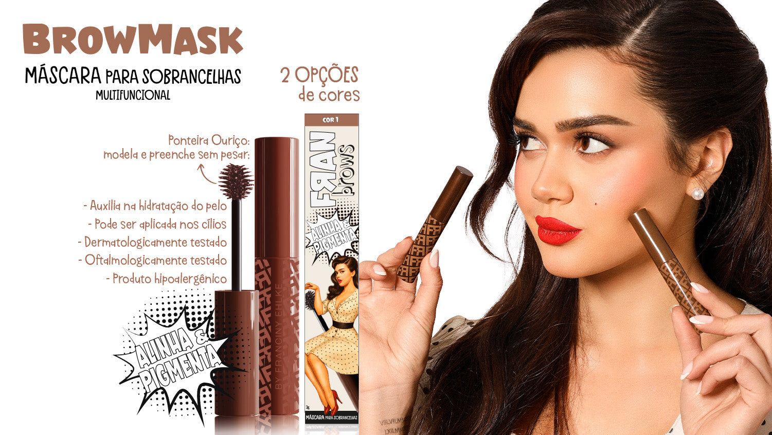 MÁSCARA PARA SOBRANCELHAS MULTIFUNCIONAL 02 FRANBROW - Imagem 5